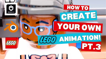 Your First Lego Animation: Blender & MecaBricks | Tutorial. Pt3