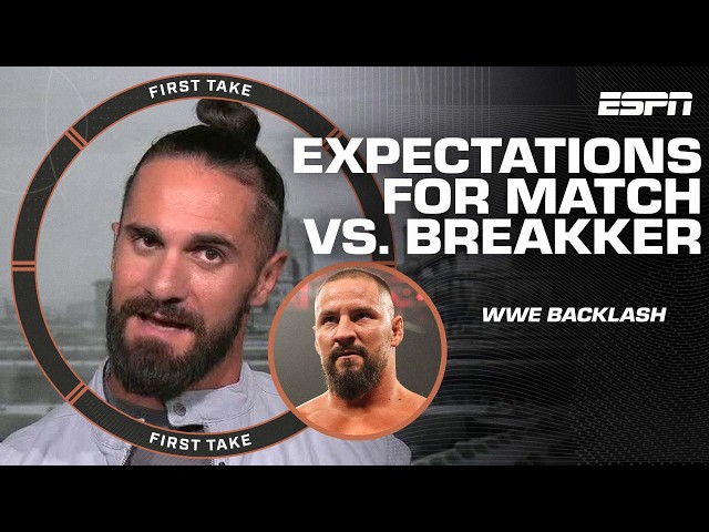 Video: Seth Rollins issues warning for Breakker ‘If you swing at the king, you best not miss!' | First Take