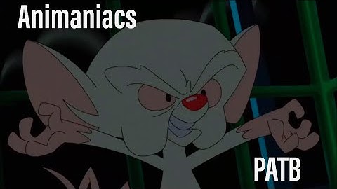 Animanaics & Pinky & the brain theme song but every time it says “Animanaics” it switches to PATB