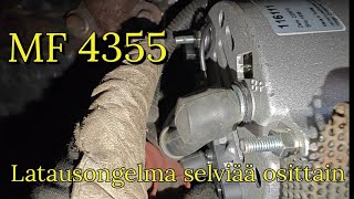 MF 4355 latausongelma selviää osittain