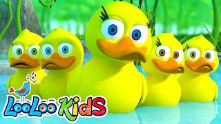 Five Little Ducklings Line-Up | Counting 1–5 Nursery Rhyme