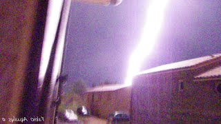 Best CLOSE LIGHTNING STRIKE compilation 2  Orages foudre très proche 20112014