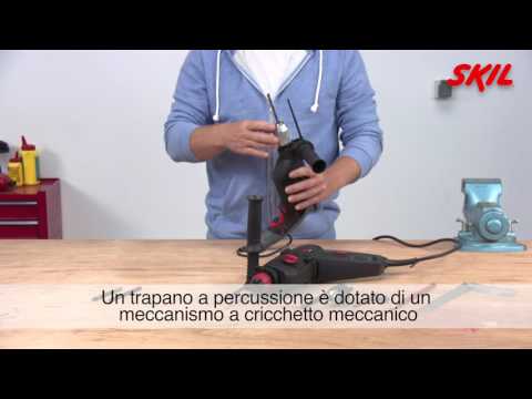 Video: Differenza Tra Trapano A Percussione E Trapano A Percussione