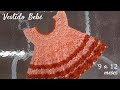 Vestido bebe 9 a 12 meses crochet tutorial paso a paso. Parte 1 de 2. - Crochet baby dress