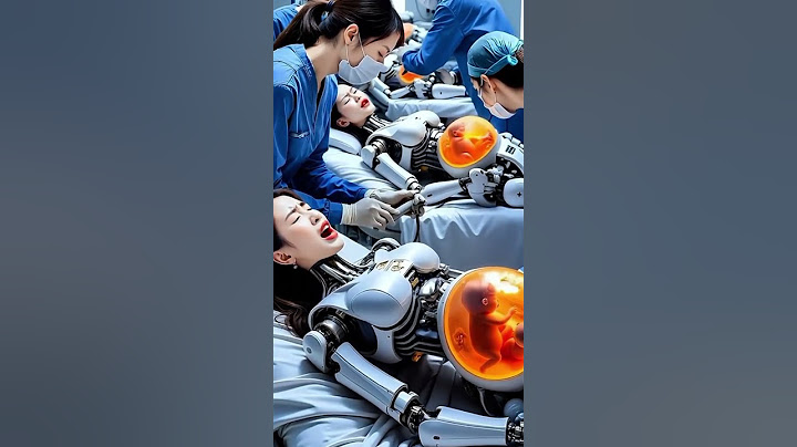 Future of AI: Robots Giving Birth in Hospitals? 🏥👶 #robots #robot