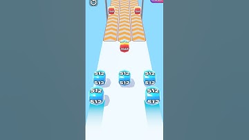 16M Jelly Run 2048 New Update #androidgame #iosgameplay #gaming #shorts