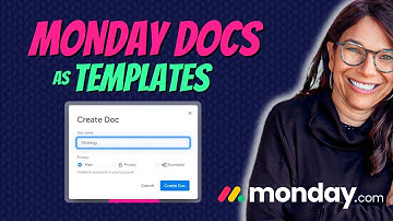 Boost Productivity Overnight with monday Docs Templates!