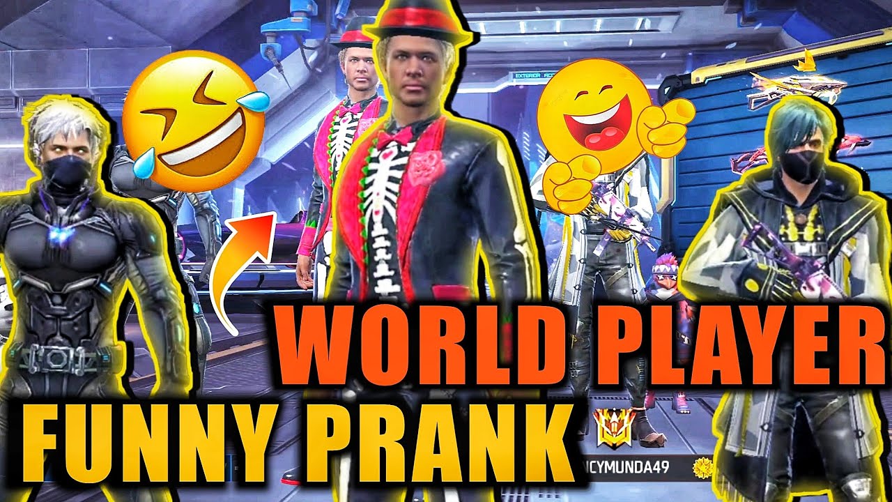 prank & funny monent in free fire comedy video - YouTube