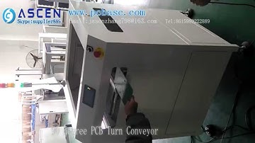 Turn Conveyor PCB diverter 90 degree PCB turn conveyor