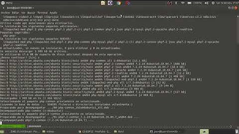 Instalar PHP en Ubuntu