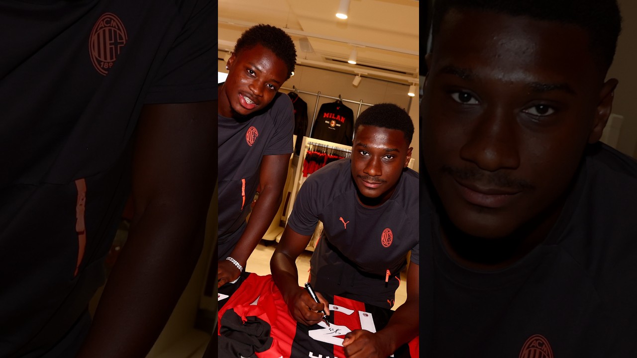 Un pomeriggio speciale con Cisse e Diawara🔴⚫️