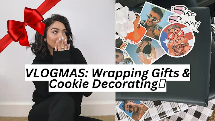 VLOGMAS: Quitting My job! Decorating cookies & Wra...