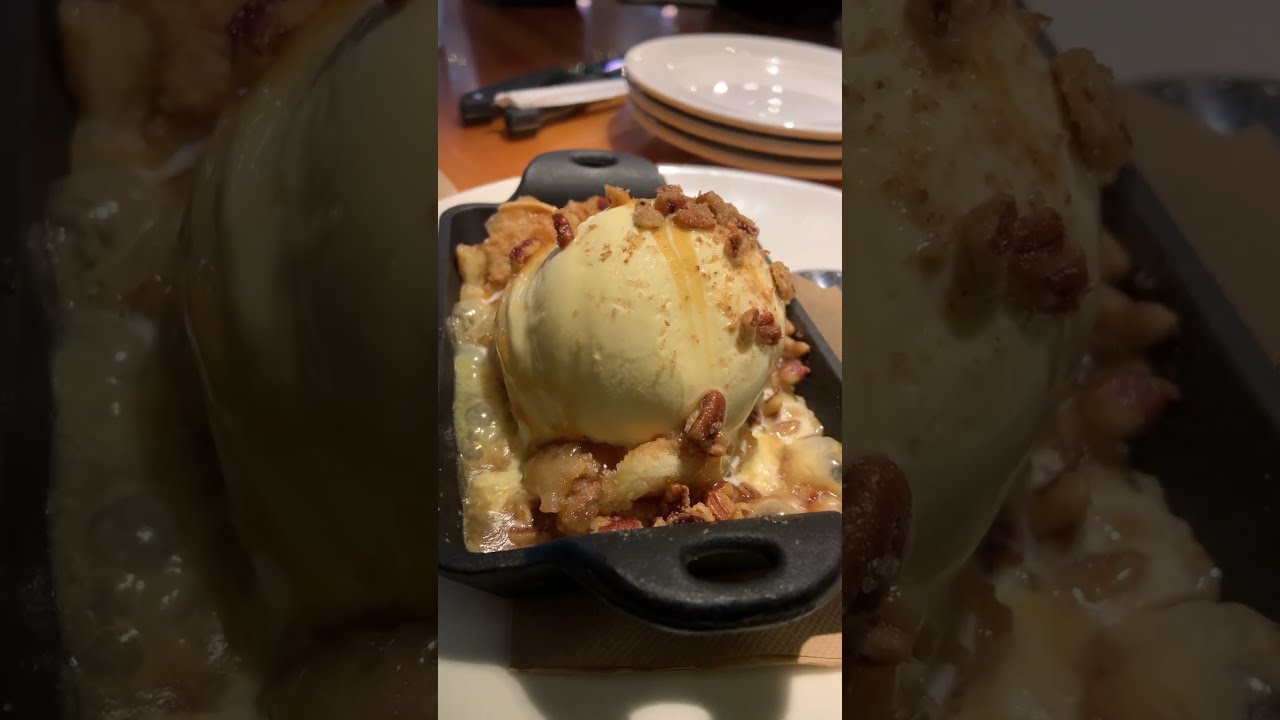"Caramel Apple Pecan Ice Cream Sizzles in Cast Iron!" #DessertLovers #CaramelApple #icecreammagic