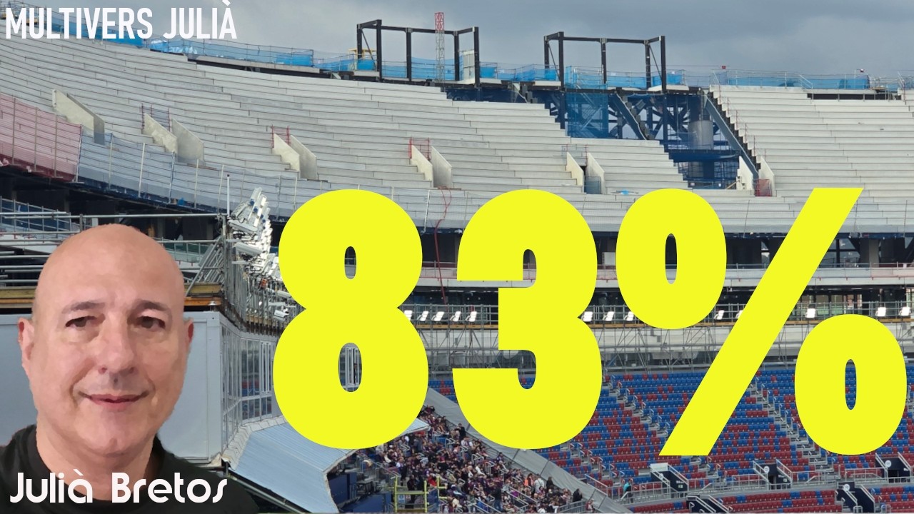 Tercera grada al 83%