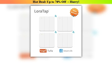 Tuya Smart Life — Unboxing (2025): Tuya Smart Life Zigbee Smart Home Wireless Switch 3