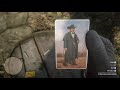 Famous Gunslingers Cigarette Card 6 - Slim Grant - Map Location - RDR2