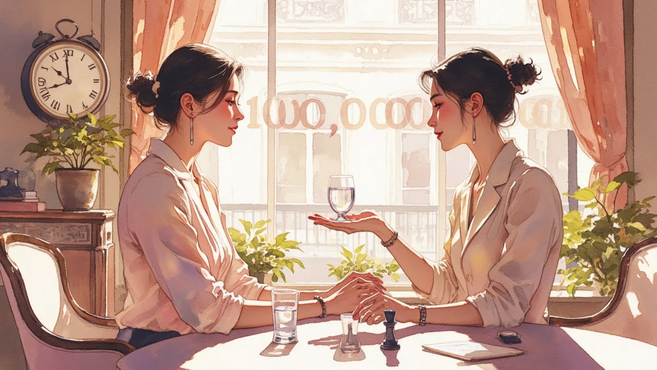 [AI Ficción] Renacida, dejé que me sirviera agua creyendo que se quedaría con 10 millones—yo ya...