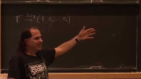 ARKANI HAMED, Nima, Spacetime & Quantum Mechanics, Total Positivity & Motives. Lecture 14 - 10/22/19