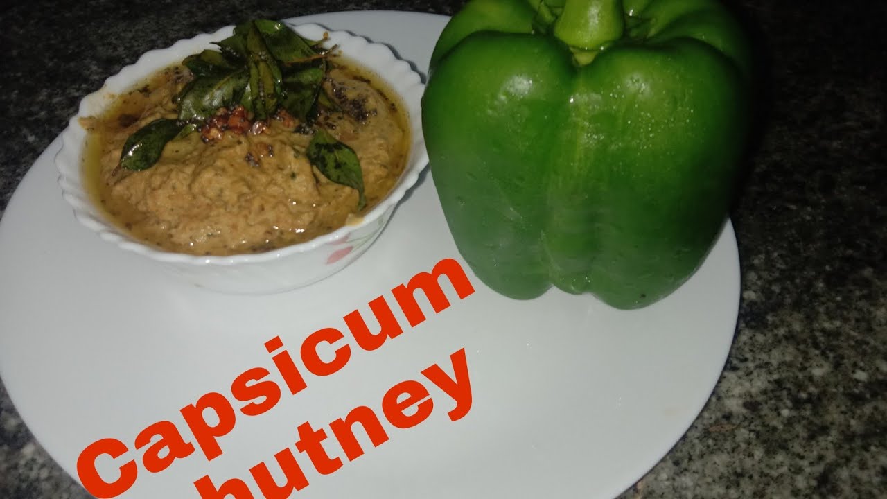 Capsicum chutney /weight loss chutney/healthy weight loss chutney
