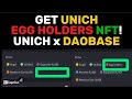 🔥 Get Free UNICH Egg Holders NFT | UNICH AIRDROP