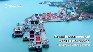 Sandpile Measurement with FJD Trion S1 LiDAR Scanner