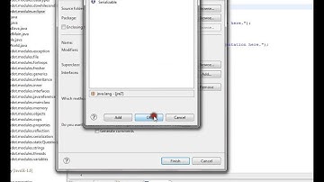 Java Class Create Using Eclipse