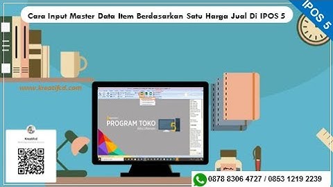 Cara Input Master Data Item Berdasarkan Satu Harga Jual Di IPOS 5
