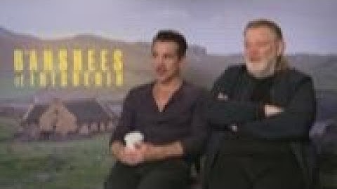 Colin Farrell and Brendan Gleeson describe mingling with co-stars while filming 