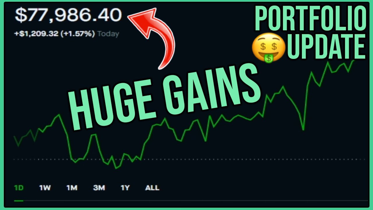 $78,000 Stock Portfolio Update - Robinhood Investing | Stocks to Buy