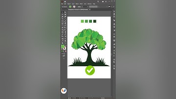 Adobe Illustrator 2025 - Tips for creating a Triangle Block Effect Tree #vipulgraphics