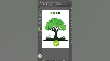 Adobe Illustrator 2025 - Tips for creating a Triangle Block Effect Tree #vipulgraphics