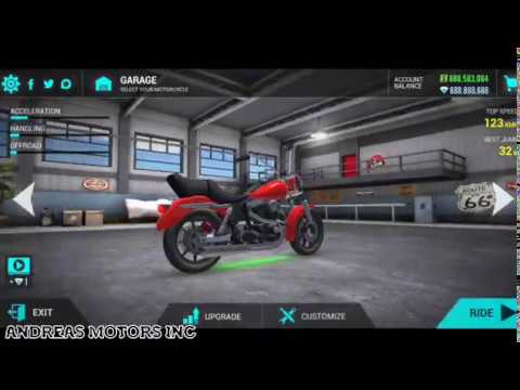 Game Android Modifikasi Sepeda Motor Ultimate Motorcycle Simulator Chopper Youtube
