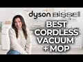 BEST CORDLESS MOP & VACUUM FOR LVP // Dyson V10 Absolute & Bissell Spinwave