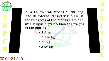 Important Questions for TNPCB Environmental Scientist and Assistant Engineer  Aptitude