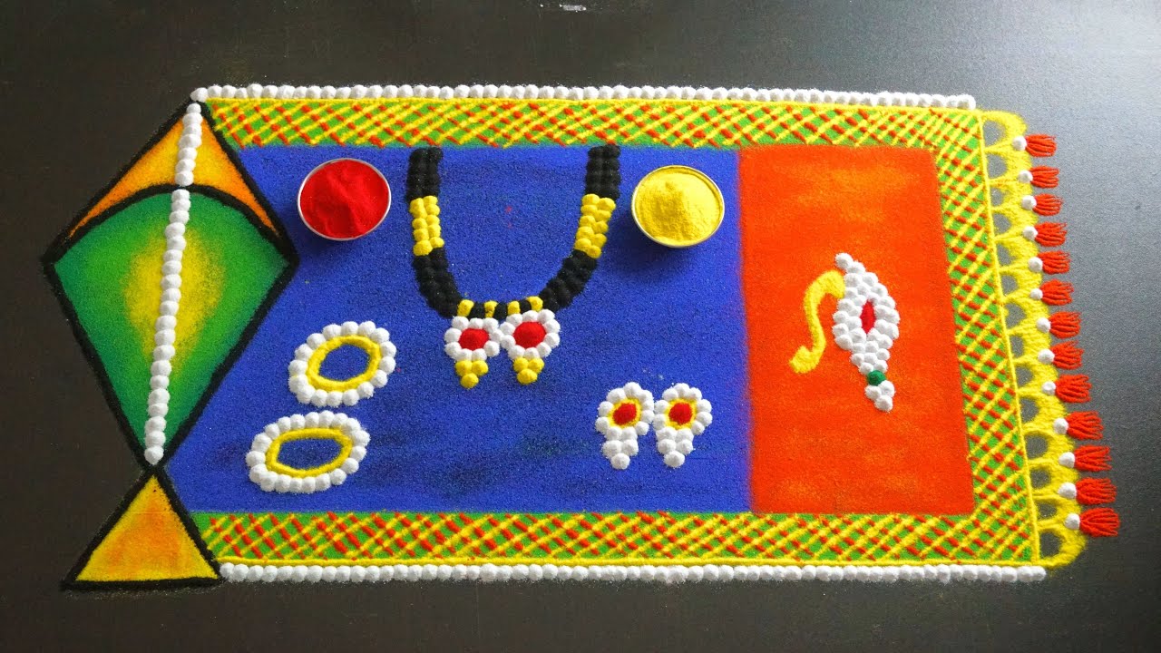 Featured image of post Haldi Kumkum Rangoli Makar Sankranti Special - Find out why is makar sankranti celebrated and how makar sankranti, the harvest festival, is celebrated in different parts of india.