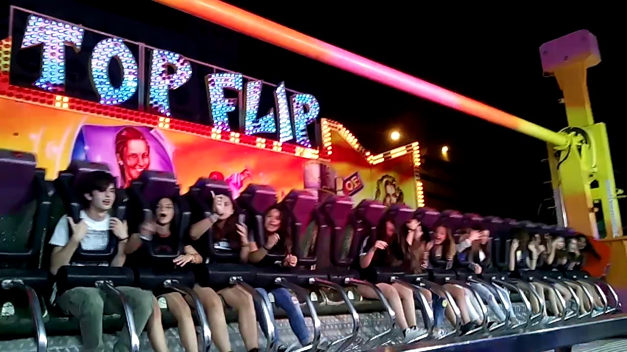 Giostra Top Flip Matera 01 07 2017