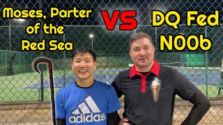 Moses, Parter of the Red Sea VS DQ Fed N00b - Ultimate Tennis 3.5 CITY CHAMPIONSHIP! (Atlanta) screenshot 4