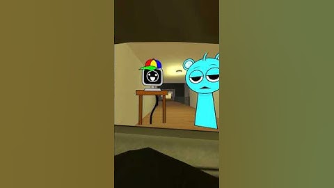 Sprunki Mr Computer, Sky And Horror Sun Chase me in Liminal Hotel Nextbots Gmod