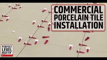 T-Lock™ and Commercial Porcelain Tile 24" x 24" (60-60cm) installation