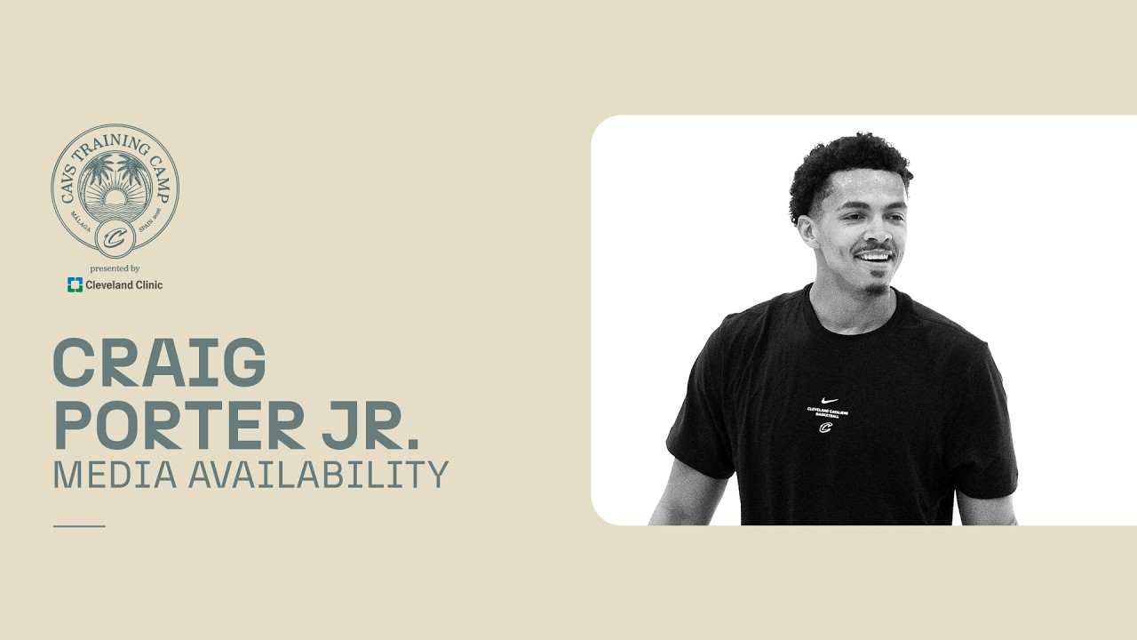 Cavs Training Camp | Craig Porter Jr. Media Availability | 10.03.2026