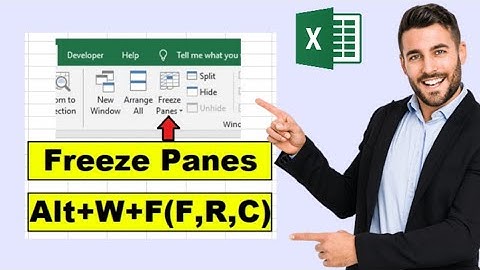 Freeze panes in Excel | How to freeze rows and columns in excel #exceltips #exceltricks