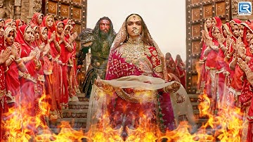 रानी पदमावती का बलिदान - रोंगटे खड़े कर देने वाला सीन | Padmaavat Movie Climax Scene |Deepika,Ranveer