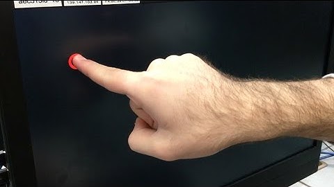 Leap Motion Touch Screen