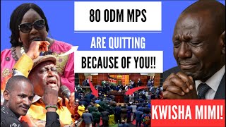 KWISHA! BABU OWINO BURIES ODINGA LEGACY WITH 80 MPS MASS DEFECTION TO KENYA MOJA!