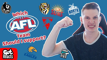 British Guy Picks His AFL Team Using A Quiz Then Reacts To There First Game Of The Season