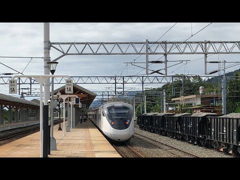 372次自強號(3000)知本站1A月台停車