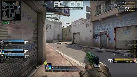 How to stop rush long on Dust 2 with P250 !