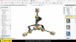 Demo 3D printer Mechanism Assembly in Solidworks by Cad knowledge 433 views 4 weeks ago 38 seconds