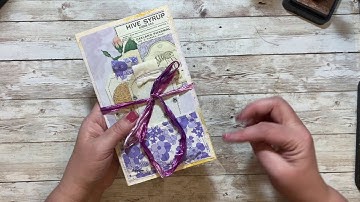 File Folder Folio Tutorial - finishing up