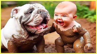 BEST Video Of Cute Baby And Dog || 5Minute Fails